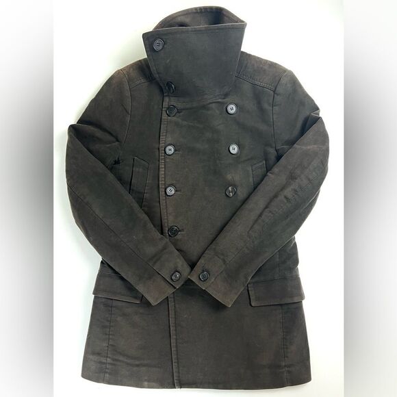 All Saints Spitafields Pea Coat - Picture 1 of 13